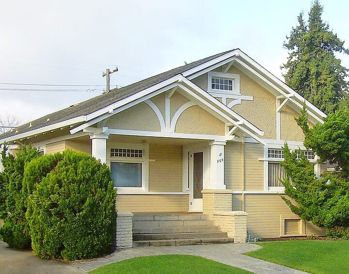 American Craftsman Bungalow style house.