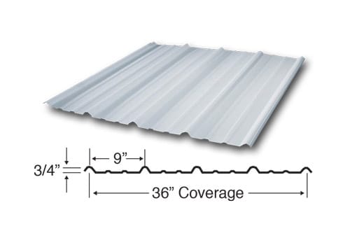 Alpha Rib Metal Roof Panel