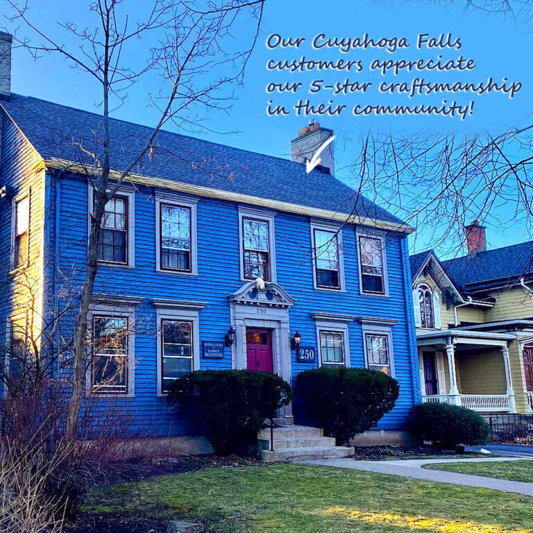 Cuyahoga Falls repaired roof eagle eye roofing llc.