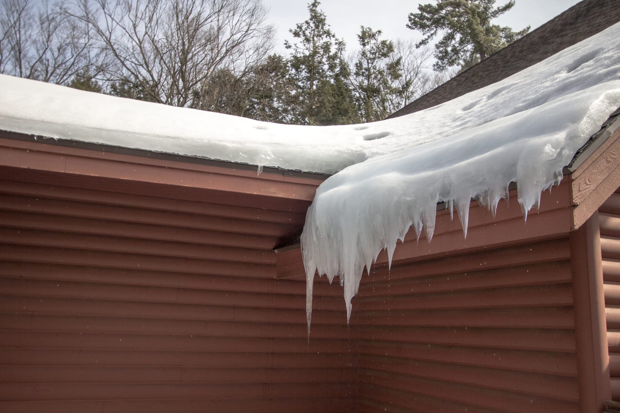 winter weather roof damage, winter storm damage