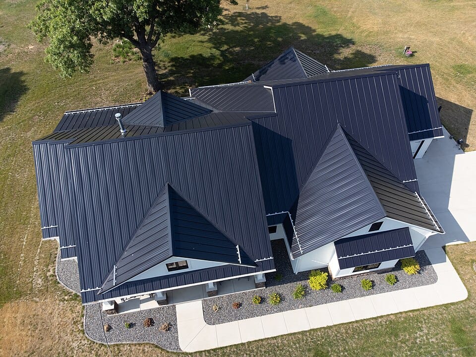 Akron Ohio Metal Roof completed project.