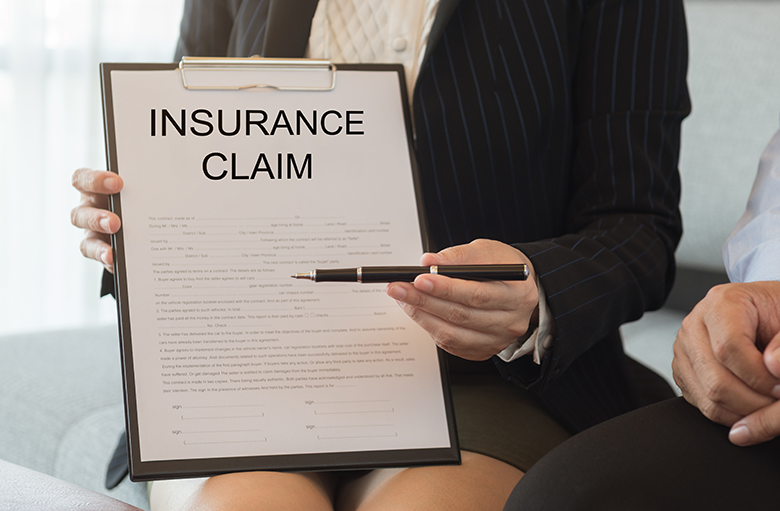 Insurance-claim-paperwork