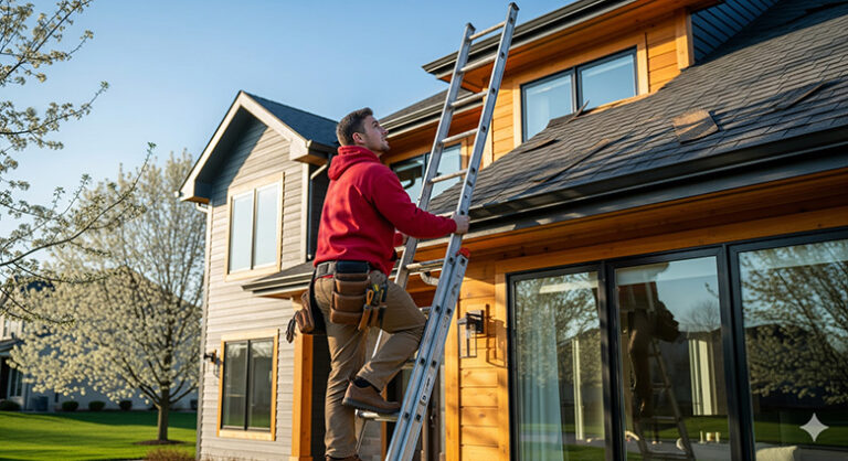 Roof-damage-initial-inspection