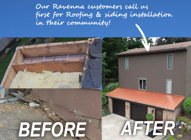 Ravenna-full-roof-replacement-before-vs-after
