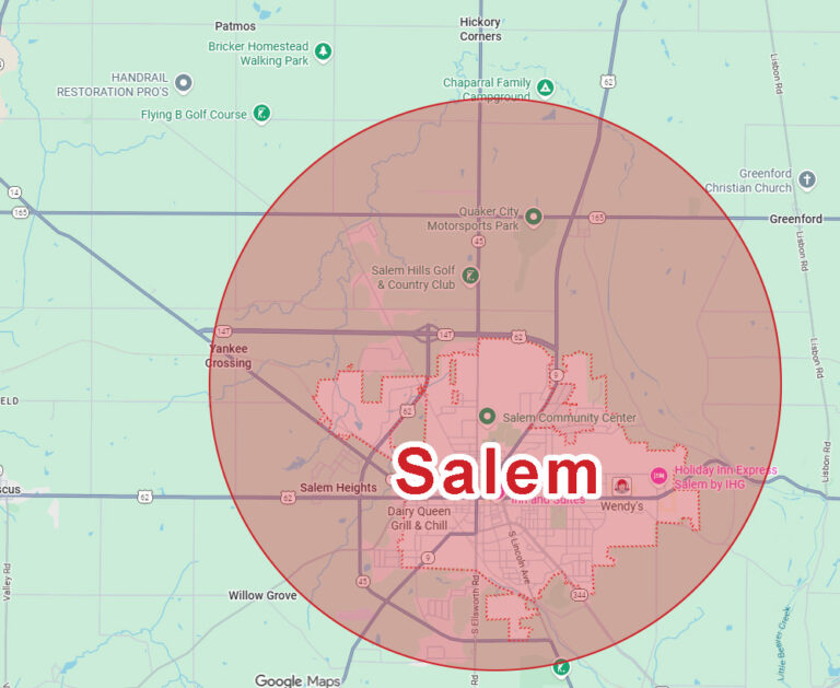 Salem-OH-Eagle-Eye-Roofing-Service-Area